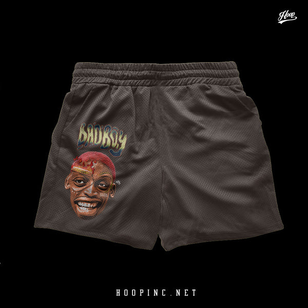 "Crazy Head - Bad Boy Rodman" Basketball Shorts