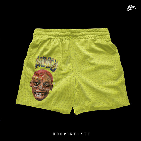 "Crazy Head - Bad Boy Rodman" Basketball Shorts