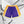 將圖像加載到圖庫查看器中, "HOOPINC BANDANA BASKETBALL" shorts in Purple & Gold