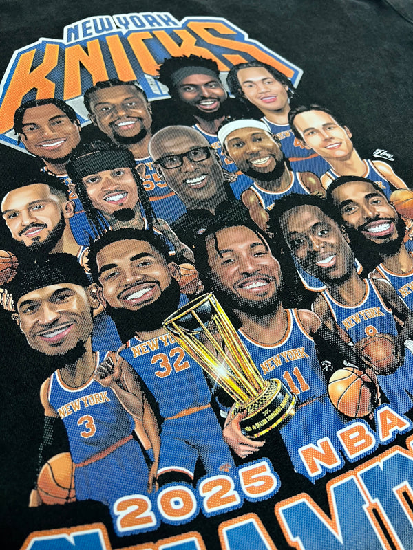 "NEW YORK CUP CHAMPION 2025" Washed Tee