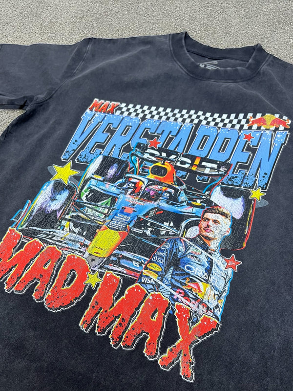 "F1 Racing - Mad Max" Washed Tee