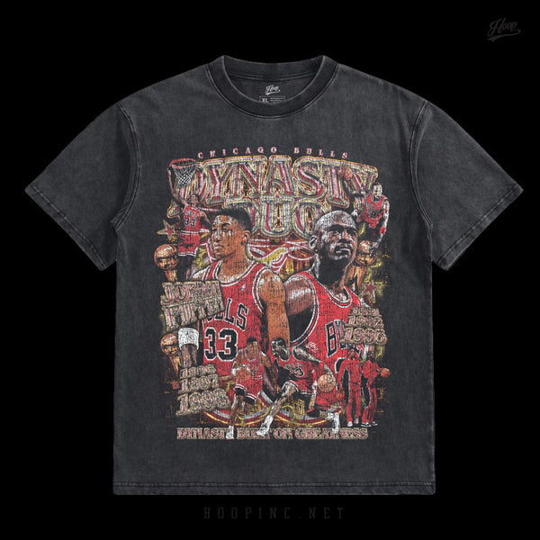 "Dynasty Duo" Washed Tee