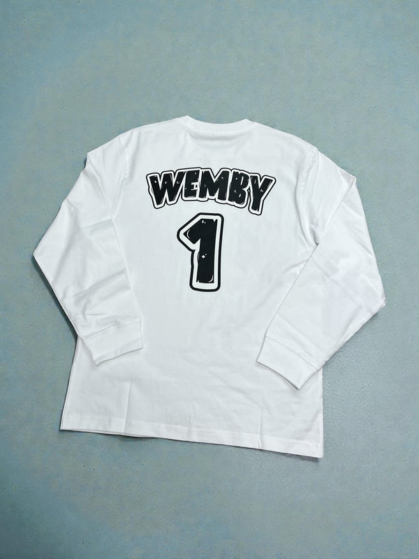 "Wemby Alien 2 Easy" long sleeve heavy weight tee