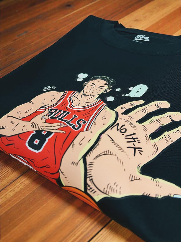 "No.1 Point Guard - KAWAMURA " heavy weight tee