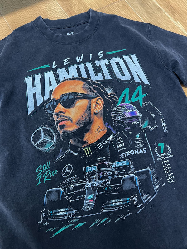"F1 Racing - Hamilton Poster" Washed Tee