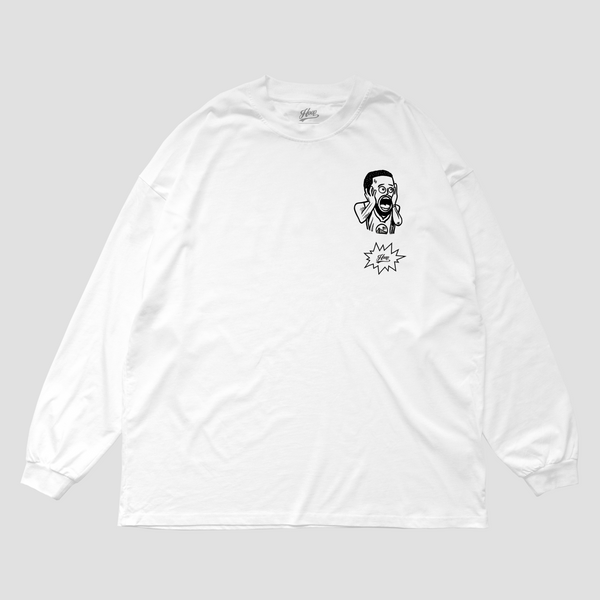 "WHAT HAVE I DONE?" long sleeve heavy weight cotton tee