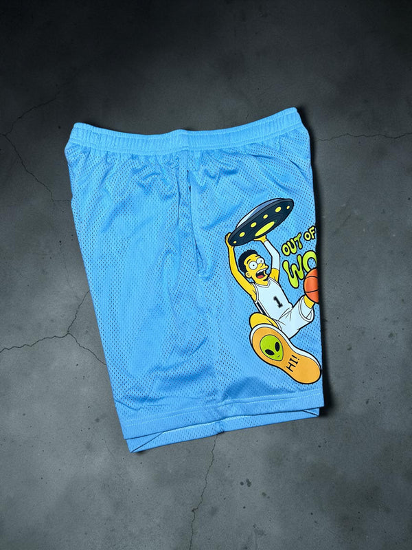"Alien Out of This World" basketball shorts