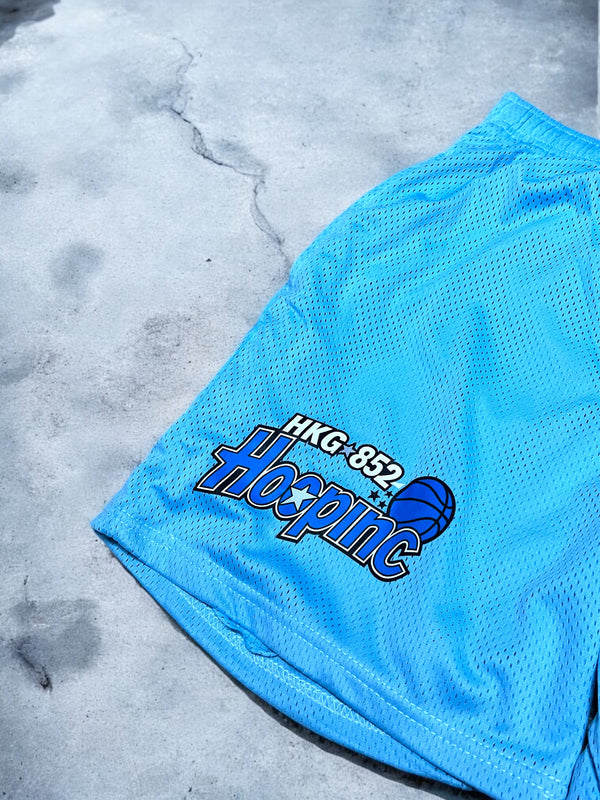 "Hoopinc HKG 852 LOGO" basketball shorts