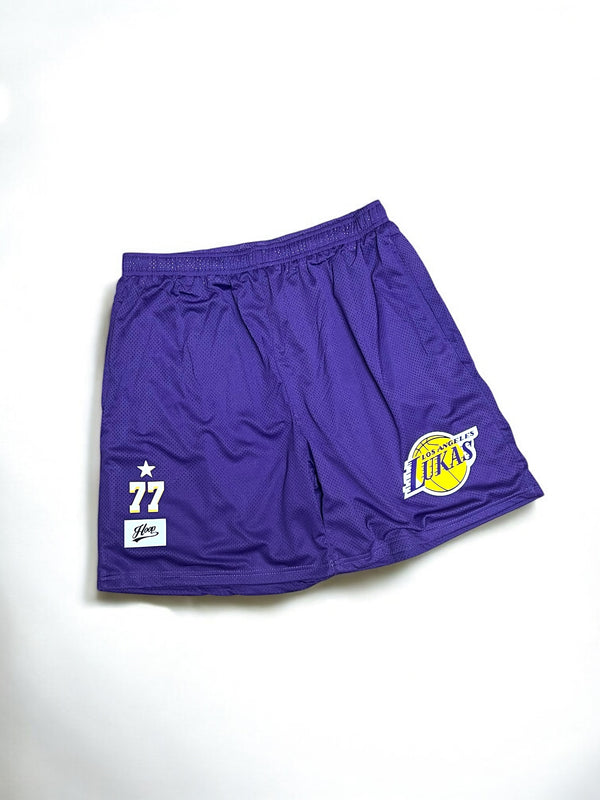 "LA LUKAS 77" basketball shorts