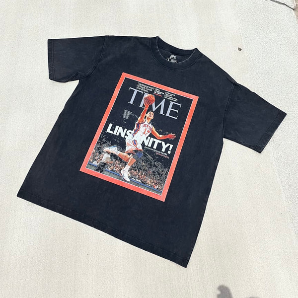 "JLIN Linsanity Cover" Washed Tee
