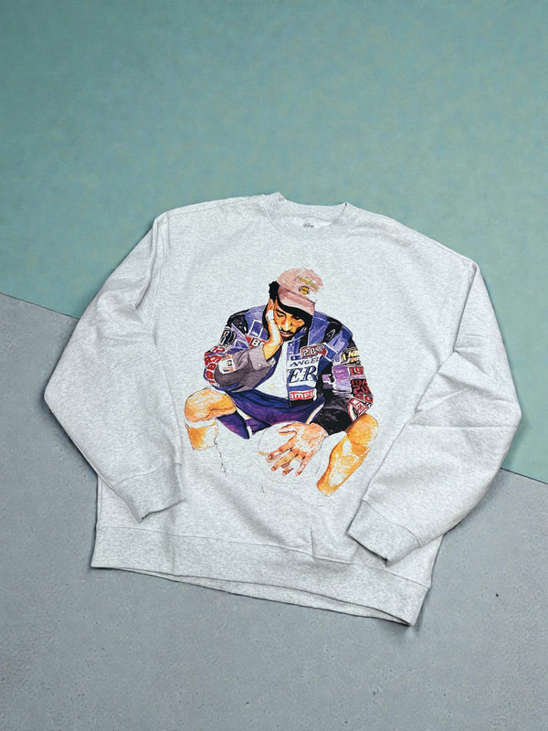 "Water Colour Series #2" sweater