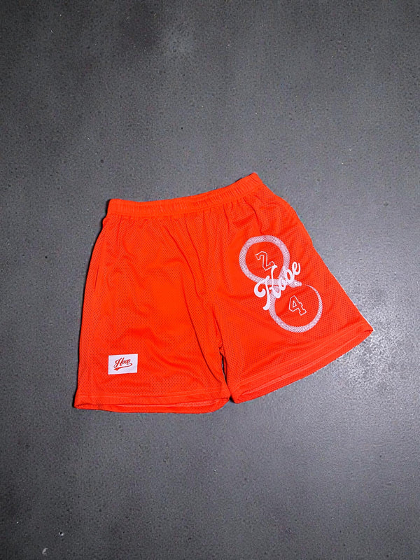 "MAMBA HALO - Total Orange" basketball shorts