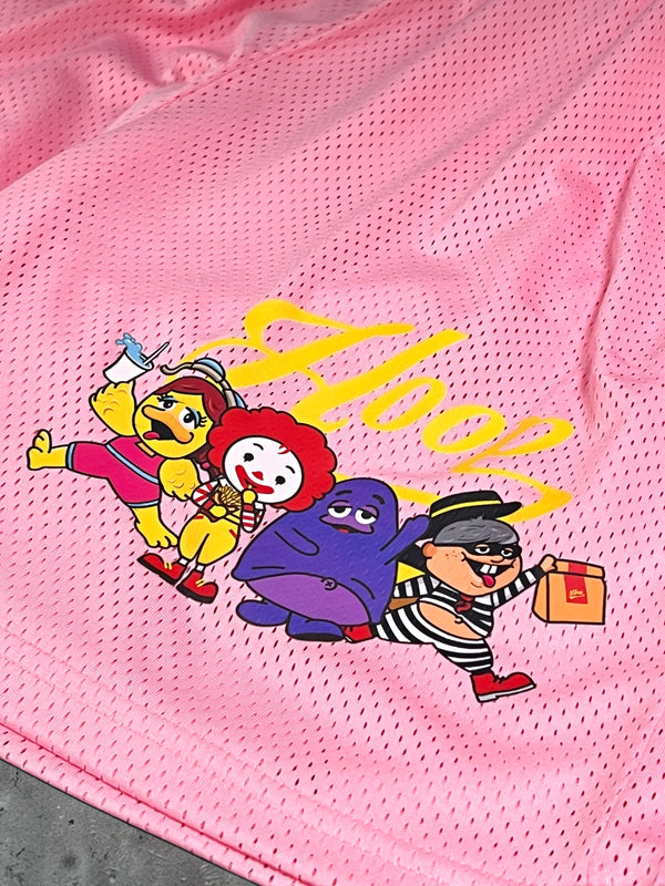 "Hoopinc McDon Friends" Basketball Shorts