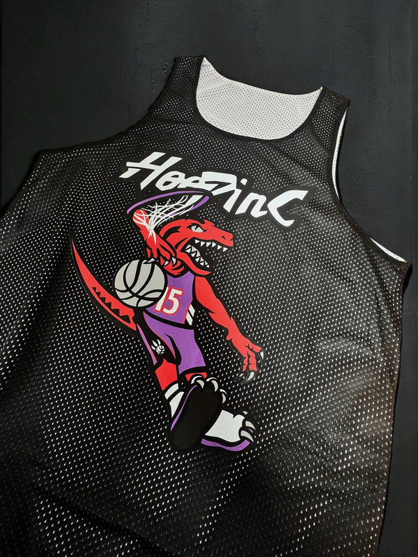"HOOPINC RAPTORS" Retro Reversible Jersey