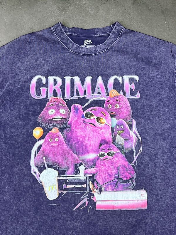 "Grimace Wat Do Do" Washed Tee
