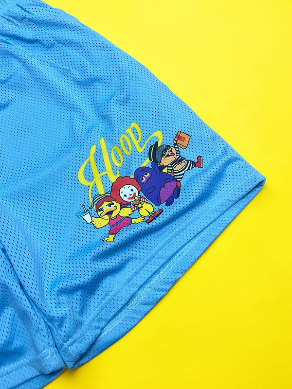 "Hoopinc McDon Friends" Basketball Shorts