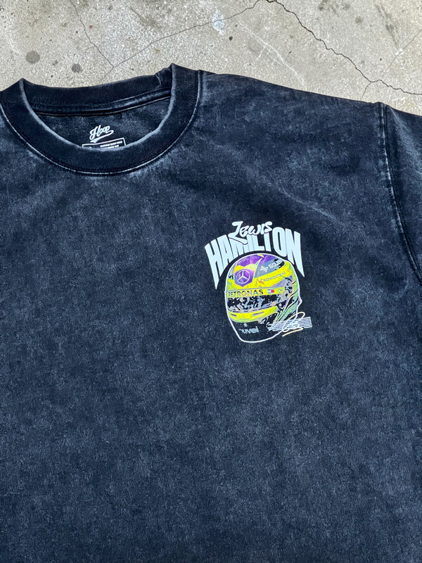 "F1 Racing - Hamilton Helmet 2024" Washed Tee