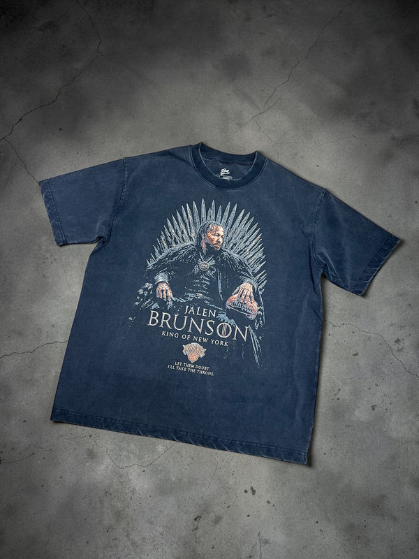 "King of New York Brunson" Washed Tee