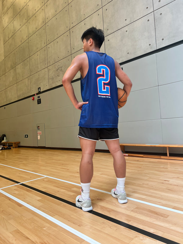 "2 Free Throws" Retro Reversible Jersey