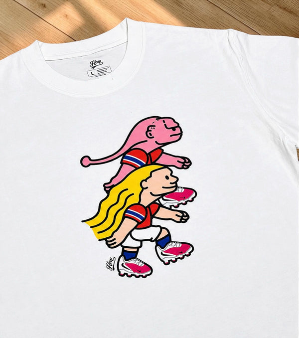 "HA-HA-HA-HAALAND" Washed Tee