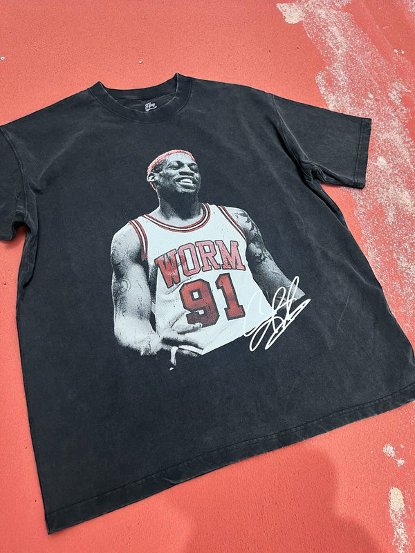 "The Worm #91" Washed Tee