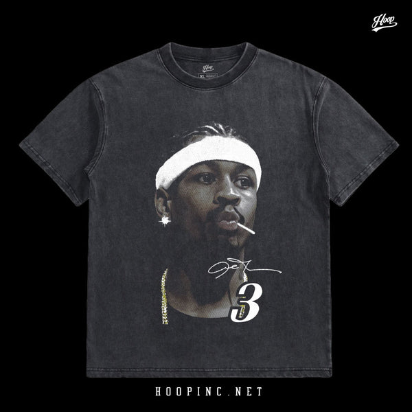 "THE ANSWER HEAD" Washed Tee