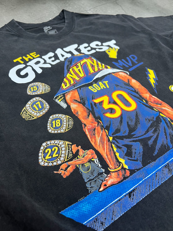 "The Greatest GOAT 30" Washed Tee