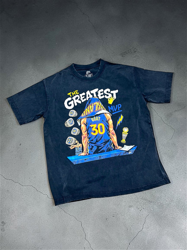 "The Greatest GOAT 30" Washed Tee