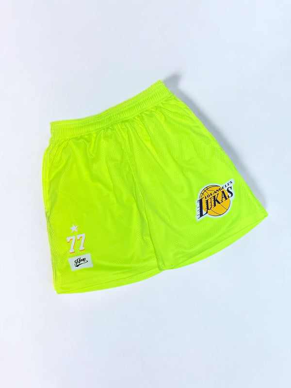 "LA LUKAS 77" basketball shorts