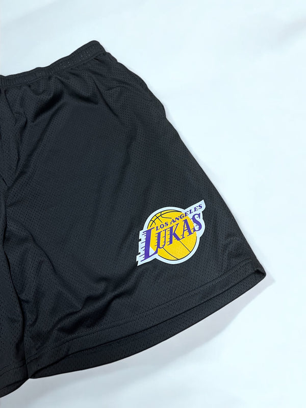 "LA LUKAS 77" basketball shorts