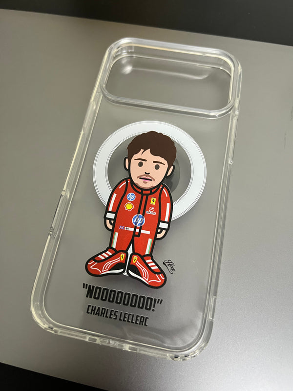 "Leclerc Moment" Silicone iPhone Case with MagSafe