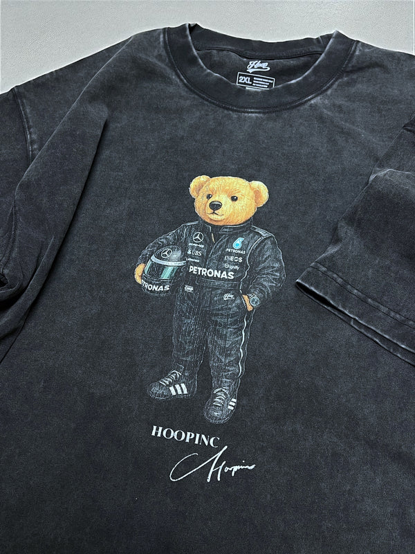 "F1 Bear - Mercedes" Washed Tee