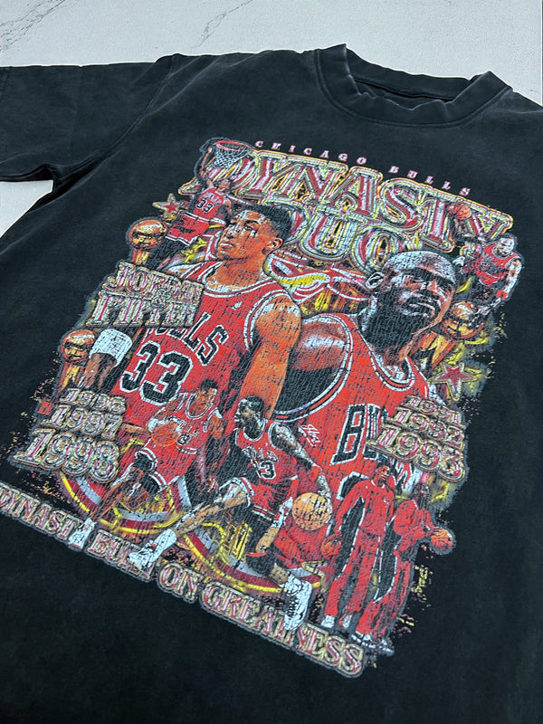 "Dynasty Duo" Washed Tee