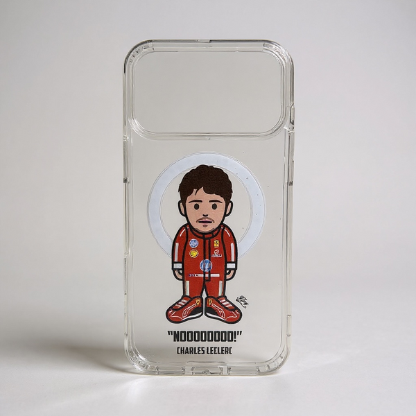 "Leclerc Moment" Silicone iPhone Case with MagSafe
