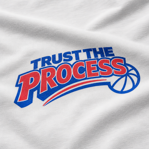 【費城新時代·首發紀念】Philly Lineup "Trust The Process" Q版五虎潮流重磅棉 Tee