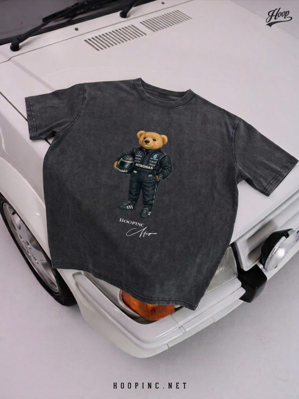 "F1 Bear - Mercedes" Washed Tee