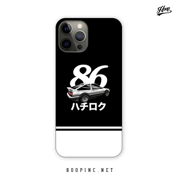 "AE86" Silicone iPhone Case