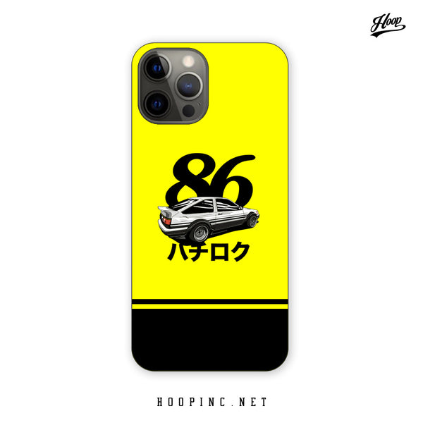 "AE86" Silicone iPhone Case