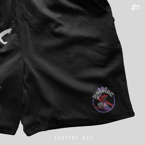 "HOOPINC RAPTORS" basketball shorts