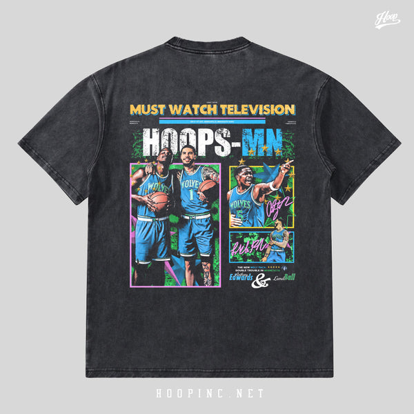 "Minnesota Must Watch Duo" Washed Tee