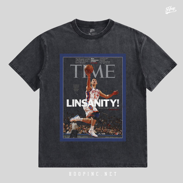 "JLIN Linsanity Cover" Washed Tee