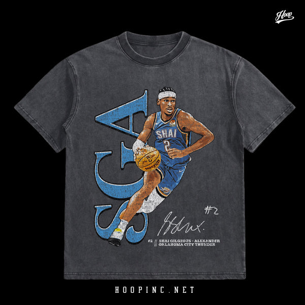 "SGA SHAI" Washed Tee
