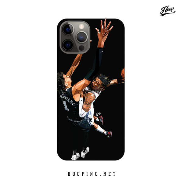 "JA vs Wemby" Silicone iPhone Case