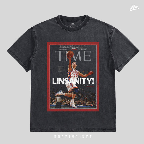 "JLIN Linsanity Cover" Washed Tee