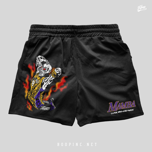 "MAMBASKULL" basketball shorts