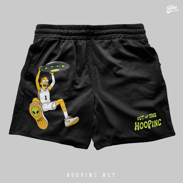 "Alien Out of This World" basketball shorts