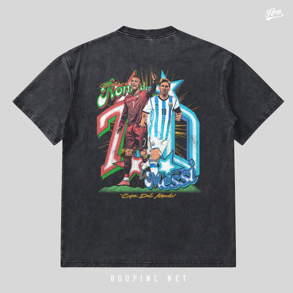 "CR7 Messi 2026 Last Dance" Washed Tee