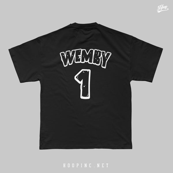 "Wemby Alien 2 Easy" heavy weight tee