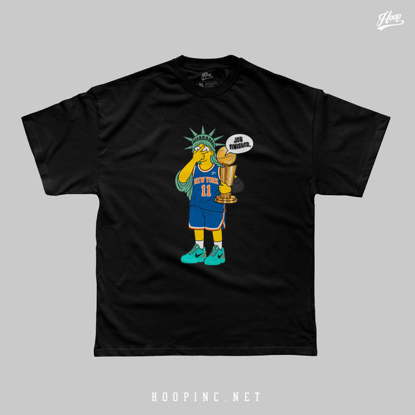 "NEW YORK JOB FINISHED 2026 CHAMPION" Heavy Weight Tee