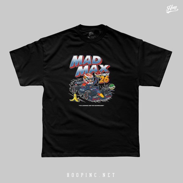 "Mad Max Mario Kart" heavy weight tee